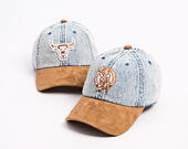 Kšiltovka Mitchell & Ness - Den Suede Strapback - NBA - Boston Celtics - Blue
