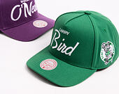 Kšiltovka Mitchell & Ness - Player Script Hwc - NBA - Boston Celtics - Larry Bird - Green