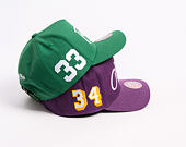 Kšiltovka Mitchell & Ness - Player Script Hwc - NBA - Los Angeles Lakers - Shaquille O'Neal - Purple