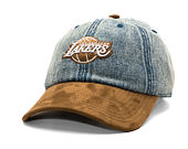 Kšiltovka Mitchell & Ness - Den Suede Strapback - NBA - Los Angeles Lakers - Blue