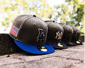 Kšiltovka New Era - MLB Three Looms "American Herringbone" 59FIFTY - NY Yankees - Team Color