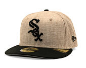 Kšiltovka New Era - MLB "Summer Twine" 59FIFTY - Chicago White Sox - Team Color / Open Market Tan