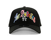 Kšiltovka New Era - MLB "Letter" 9FORTY A-Frame - LA Dodgers - Black