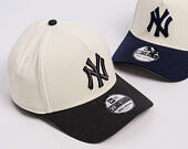 Kšiltovka New Era - MLB "2 Tone" 39THIRTY - NY Yankees - Chrome White / Steel