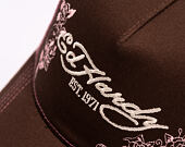 Kšiltovka Ed Hardy - Skull And Roses 5 Panel Trucker Cap