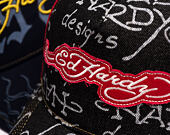 Kšiltovka Ed Hardy - Don Denim 5 Panel Trucker Cap