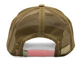 Kšiltovka Von Dutch - Trucker - Mint / Tan