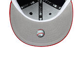 Kšiltovka New Era - MLB IMAGE DROP Cooperstown Icon 59FIFTY - Atlanta Braves - Navy / Scarlet