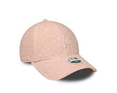Dámská Kšiltovka New Era - MLB Winter Borg Teddy 9FORTY M-CROWN - NY Yankees - Blush Pink