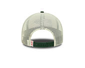 Kšiltovka New Era - Branded Graphic 9FORTY M-CROWN A-Frame Trucker - Cream / Cilantro Green