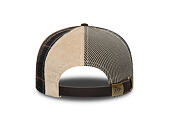 Kšiltovka New Era - MLB IMAGE DROP Patchwork 9FIFTY Retro Crown - NY Yankees - Brown