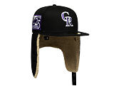 Kšiltovka New Era - MLB World Series Cooperstown Dog-Ear 59FIFTY - Colorado Rockies - Black