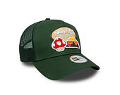 Dětská Kšiltovka New Era - Branded Outdoor 9FORTY A-Frame Trucker - Cilantro Green