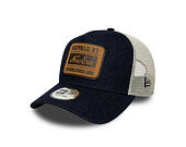 Kšiltovka New Era - Branded Patch Denim 9FORTY A-Frame Trucker - Royal