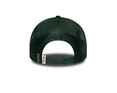 Dětská Kšiltovka New Era - Branded Oval Patch 9FORTY A-Frame Trucker - Cilantro Green / Soft Grass