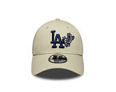Kšiltovka New Era - MLB Food Icon 9FORTY - LA Dodgers - Stone / Royal