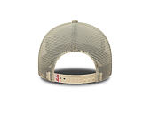 Dámská Kšiltovka New Era - Branded Velour 9FORTY M-CROWN A-Frame Trucker - Cream