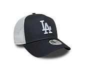 Kšiltovka New Era - MLB Essential 9FORTY A-Frame Trucker - LA Dodgers - Dark Concrete