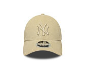 Kšiltovka New Era - MLB Cord 9FORTY M-CROWN - NY Yankees - Stone