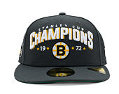 Kšiltovka New Era - NHL Champion VC 59FIFTY - Boston Bruins - Graphite