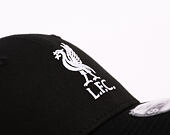 Kšiltovka New Era - Liverpool FC - 9FORTY Core Cap - Black / White