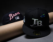 Kšiltovka New Era - MLB IMAGE DROP 59FIFTY - Tampa Bay Rays - Black