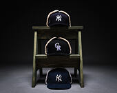 Kšiltovka New Era - MLB World Series Cooperstown Dog-Ear 59FIFTY - Colorado Rockies - Black