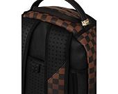 Batoh Sprayground - Brown Check Ghost Drip Backpack