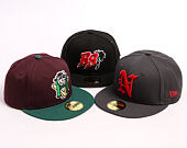 Kšiltovka New Era - MiLB Theme Nights 59FIFTY - Hudson Valley Renegades - Gator - Maroon / Teal