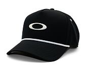 Kšiltovka Oakley - Oakley Ellipse Rope Hat - Black/White