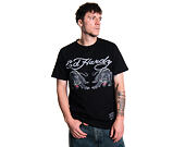 Triko Ed Hardy - Mens Double-Panther Tshirt - Black