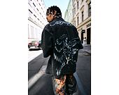Košile Ed Hardy - Mens Eagle And Stars Relaxed Denim Shirt - Black