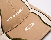 Kšiltovka Oakley - Oakley Wave Cap - Pebble/Mist