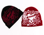 Kulich Ed Hardy - Unisex Love Kills Slowly Foldover Beanie - Black
