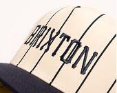 Kšiltovka Brixton - Homerun Snapback - Off White/Washed Navy