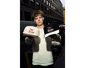 Kšiltovka Brixton - Leisure Snapback - Black/White Cap