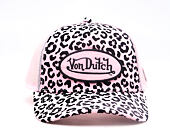 Dámská Kšiltovka Von Dutch - Baseball - Velvet Print Embroidery - Pink / Camo
