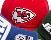 Kšiltovka '47 Brand - NFL CLEAN UP - Kansas City Chiefs - Red
