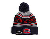 Kulich New Era - NHL Evergreen Wordmark Pom Medium Knit - Montreal Canadiens - Team Color