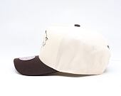 Kšiltovka Mitchell & Ness - NBA Brown And Cream Pro Snapback - New York Knicks - Cream