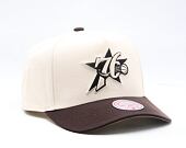 Kšiltovka Mitchell & Ness - NBA Brown And Cream Pro Snapback Hwc - Philadelphia 76ers - Cream