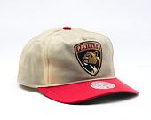 Kšiltovka Mitchell & Ness - NHL Retro Roots Deadstock - Florida Panthers - Cream