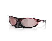 Brýle Oakley Plantaris Transparent Iron Red/PRIZM Snow Black