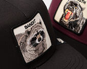 Dětská kšiltovka Goorin - Bandit (all Black) - Raccoon - Black