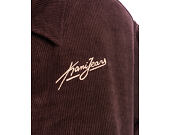Bunda Karl Kani - Kani Jeans Corduroy Oversized College Jacket - Brown