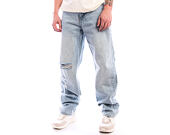 Kalhoty Karl Kani - OG Distressed Straight Leg Jeans - Blue