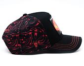 Kšiltovka Capslab - Lord of the Rings Trucker - Eye of Sauron - Black / Red