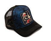 Kšiltovka Capslab - Looney Tunes Trucker - Marvin the Martian Print - Navy / Black
