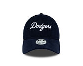 Dámská Kšiltovka New Era - MLB Cord Script 9TWENTY - LA Dodgers - Navy / White