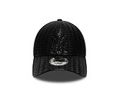 Kšiltovka New Era - MLB Pu Weave 9FORTY - NY Yankees - Black